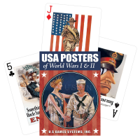 USA Posters Of World Wars I And II žaidimų kortos Us Games Systems